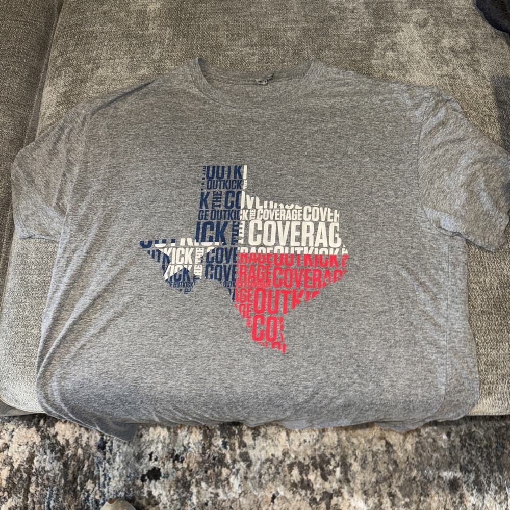 Outkick Clay Travis Tee Shirt Size XL Vintage Texas